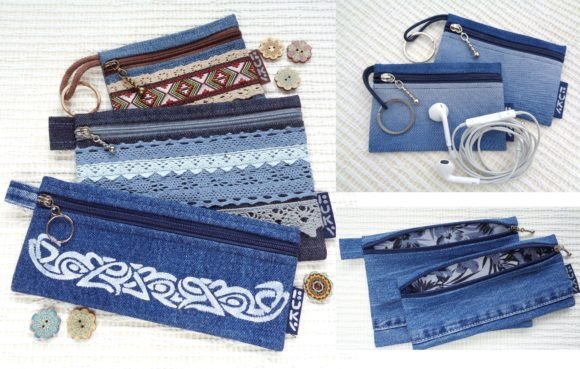 Flat Zipper Pouch Sewing Tutorial