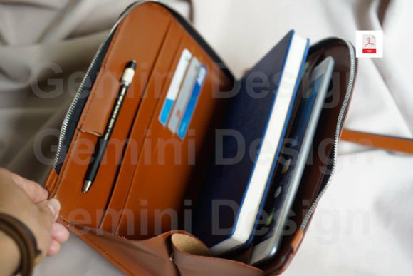 Leather Pattern Clutch Zip Air PDF