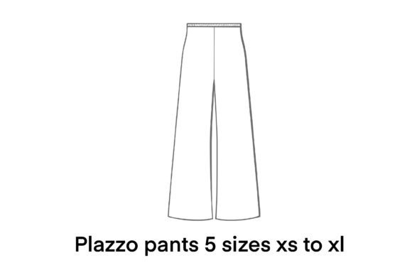 Palazzo Pants Sewing Pattern