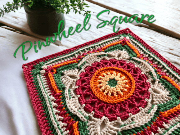 Pinwheel Square: A Versatile Crochet Pattern for Creative Makers