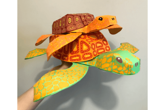 Sea Turtles: Integrating Paper Craft into Creative Workflows and Educational Strategies